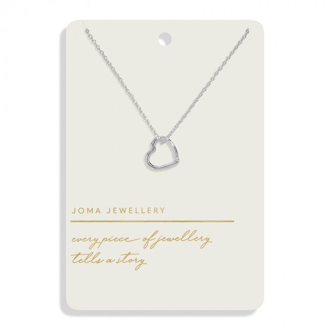Joma Jewellery  Style Stories Heart Necklace 46cm + 5cm