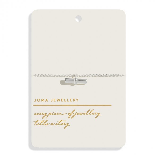 Joma Jewellery  Style Stories Heart T-Bar Bracelet 18cm + 3cm 