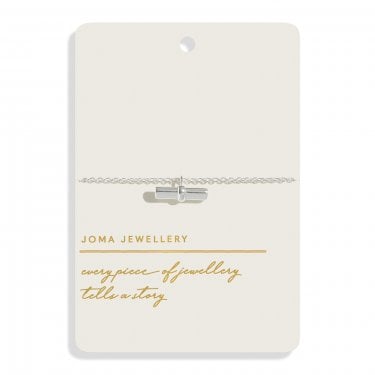 Joma Jewellery Style Stories Heart T-Bar Bracelet 18cm + 3cm 