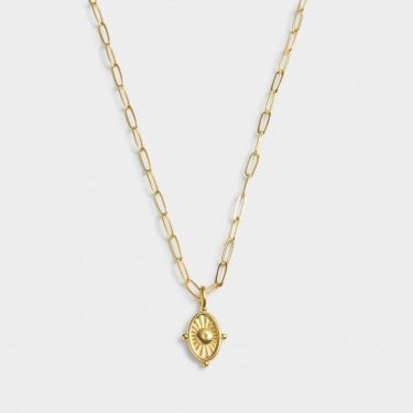 Katie Loxton Talis Waterproof Gold Charm Necklace 45cm + 5cm