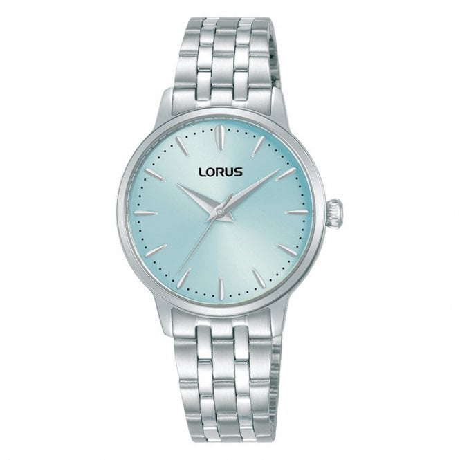 Lorus  Ladies Classic Blue Dial Stainless Steel Watch 