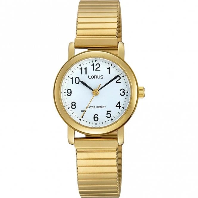 Lorus  Ladies Classic Gold Tone Expandable Strap Watch