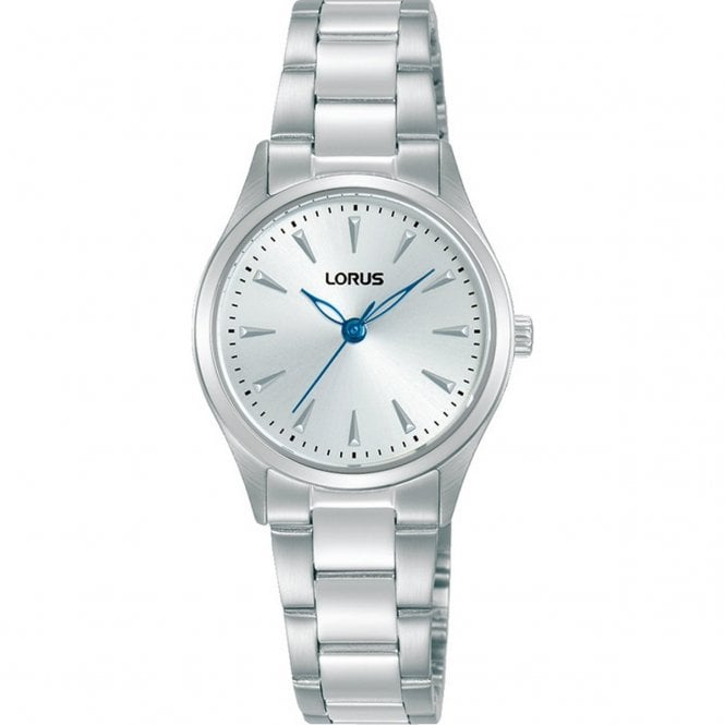 Lorus  Ladies Elegant Blue Detail Dial Stainless Steel Watch