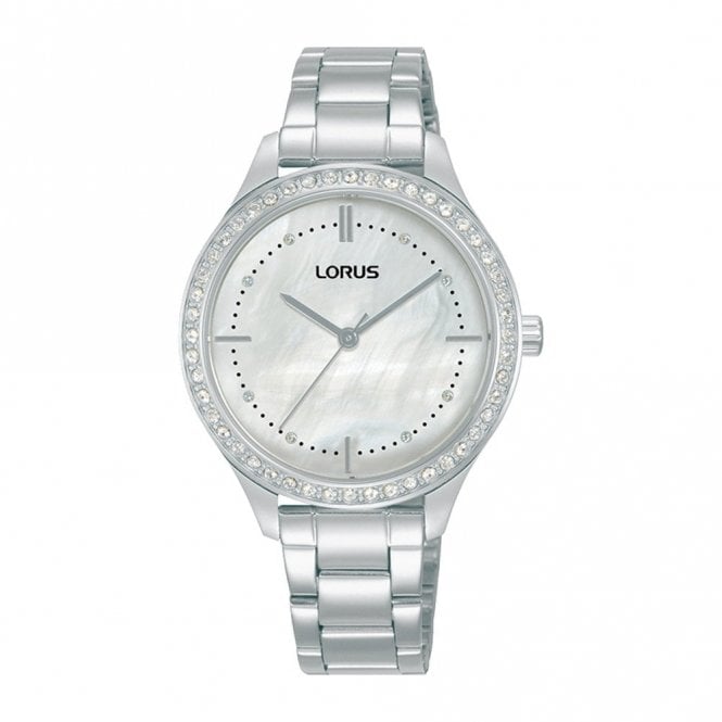 Lorus  Ladies Sunray Mother Of Pearl Dial Stainless Steel Watch