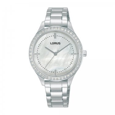 Lorus Ladies Sunray Mother Of Pearl Dial Stainless Steel Watch