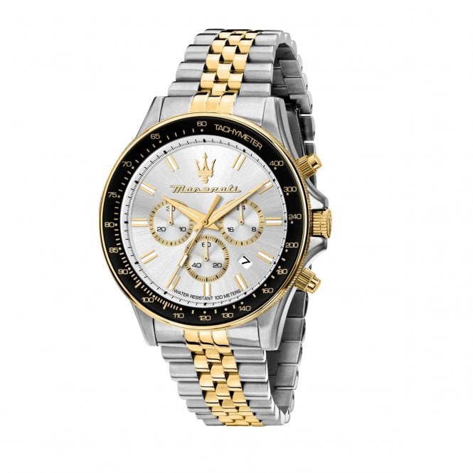Maserati  Gents Sfida Two Tone Stainless Steel Watch