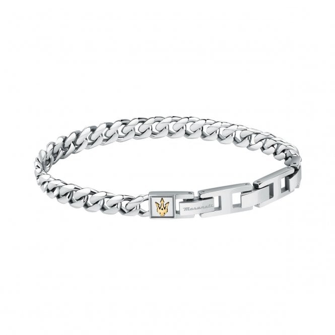 Maserati  Jewels Curb Buckle Bracelet 22cm