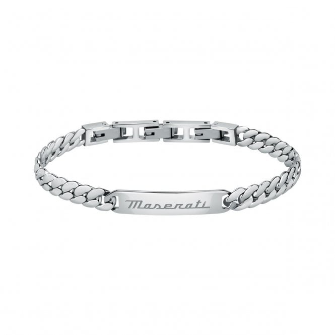 Maserati  Jewels  Logo Curb Bracelet 22cm