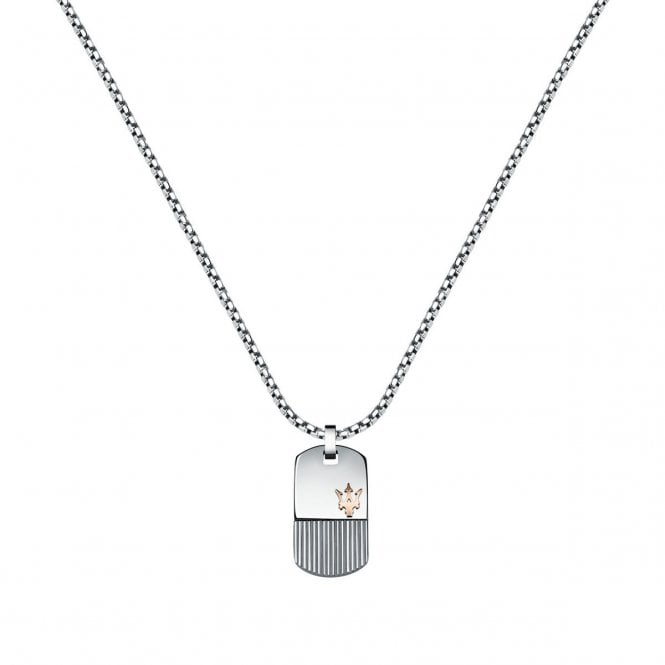 Maserati  Jewels Rose Gold Stainless Steel Necklace 60cm