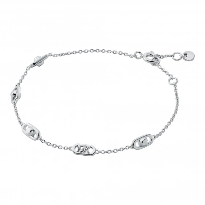 Michael Kors Jewellery Michael Kors Premium Kors Sterling Silver Astor Link Bracelet 16-18.5cm