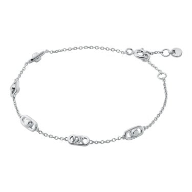 Michael Kors Premium Kors Sterling Silver Astor Link Bracelet 16-18.5cm