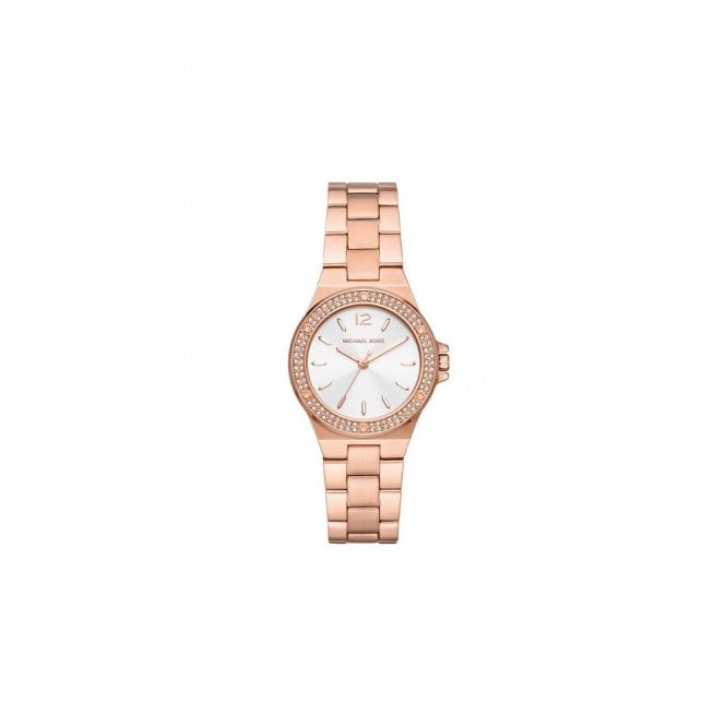 Michael Kors Watches Michael Kors Ladies Lennox Rose Gold Tone Stainless Steel Watch