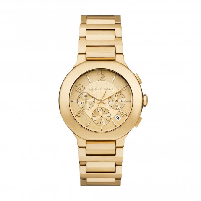 Michael Kors Watches Michael Kors Ladies Gramercy Gold Tone Stainless Steel Watch