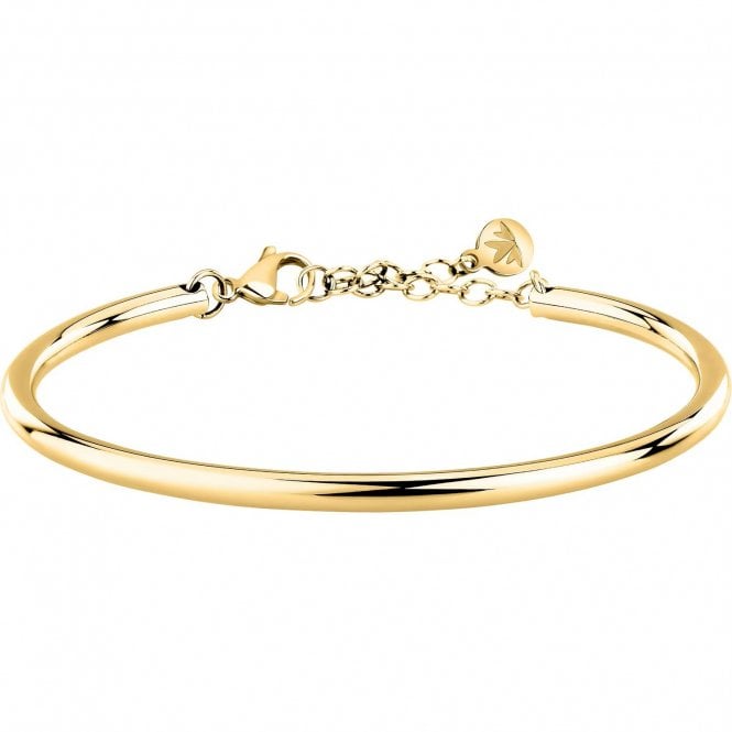 Morellato  Cerchi Plain Gold Tone Bangle 6cm