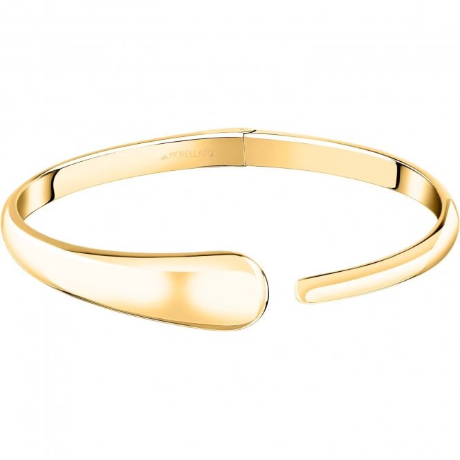 Morellato  Design Gold Tone Cuff Bangle 6 x 5cm