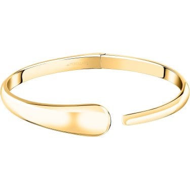 Morellato Design Gold Tone Cuff Bangle 6 x 5cm