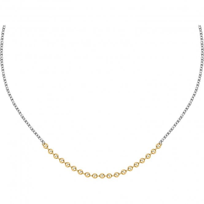 Morellato  Talismani Paioni Ball Chain Two Tone Necklace 38-42cm