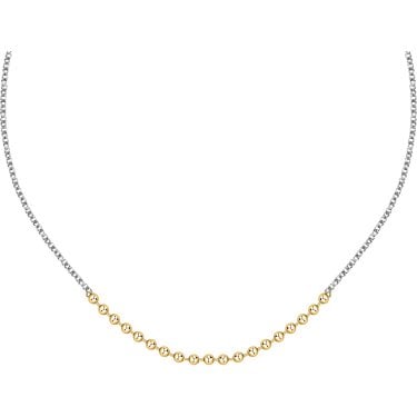 Morellato Talismani Paioni Ball Chain Two Tone Necklace 38-42cm