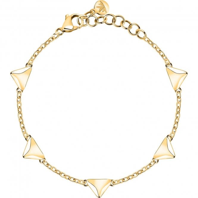 Morellato  Trilliant Gold Tone Bracelet 16-19cm