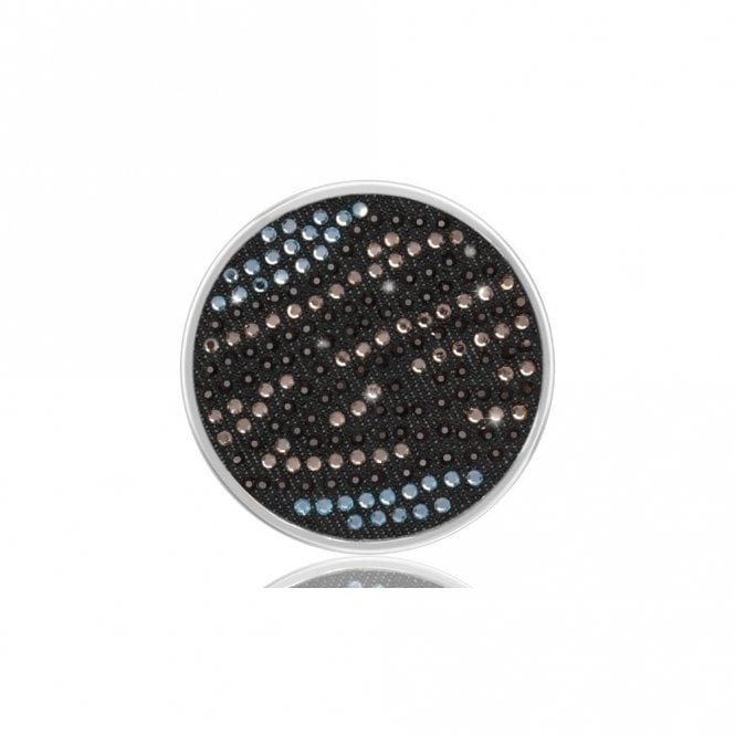 Nikki Lissoni  Black Stone Medium Coin