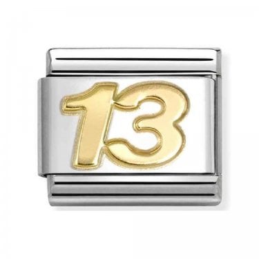Nomination 13 Yellow Gold Charm