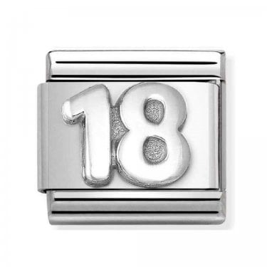 Nomination 18 Silver Shine Charm