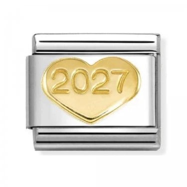 Nomination 2027 Heart Yellow Gold Charm