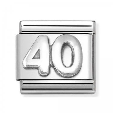 Nomination 40 Silver Shine Charm