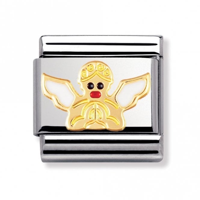 Nomination  Angel White Wings Yellow Gold