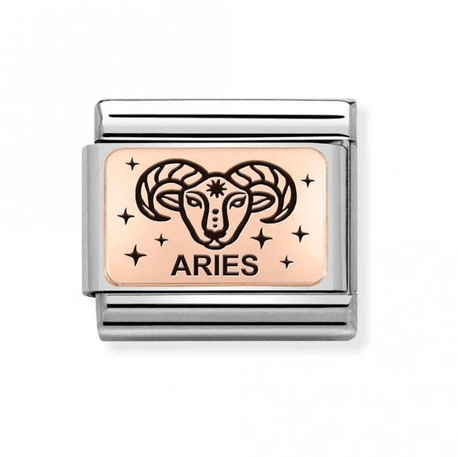 Nomination  Aries Rose Gold Charm