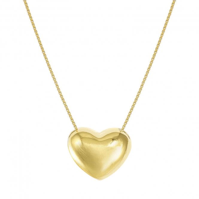 Nomination  Armonica Heart Gold Tone Necklace 1.4 x 1.2cm, 36-42cm