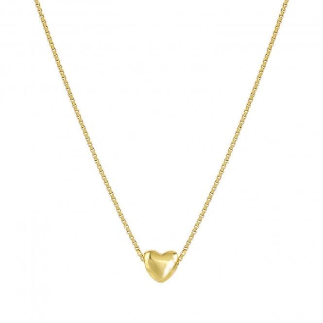 Nomination  Armonica Heart Gold Tone Necklace  1.5 x 0.45cm, 36-42cm