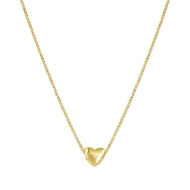 Nomination Armonica Heart Gold Tone Necklace  1.5 x 0.45cm, 36-42cm