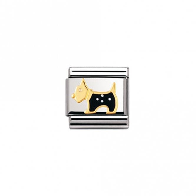 Nomination  Black Terrier Dog Yellow Gold