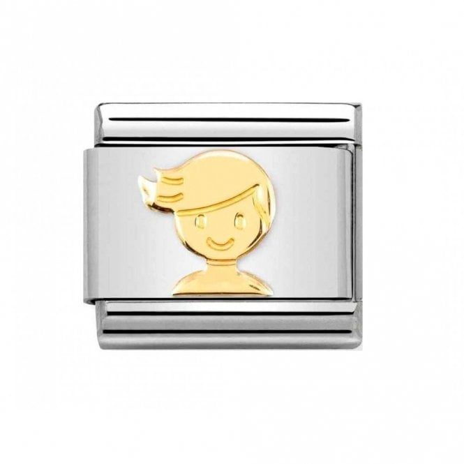 Nomination  Boy Yellow Gold Charm