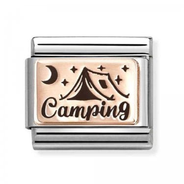 Nomination Camping Rose Gold Charm