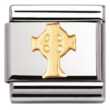 Nomination Celtic Cross Yellow Gold