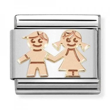 Nomination Children Rose Gold Charm
