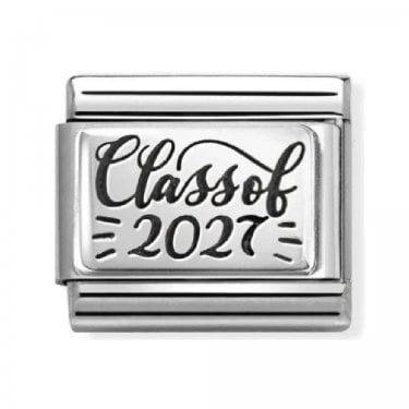 Nomination Class of 2027 Silver Shine Charm