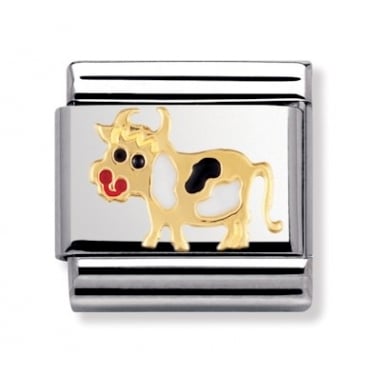 Nomination Cow Yellow Gold