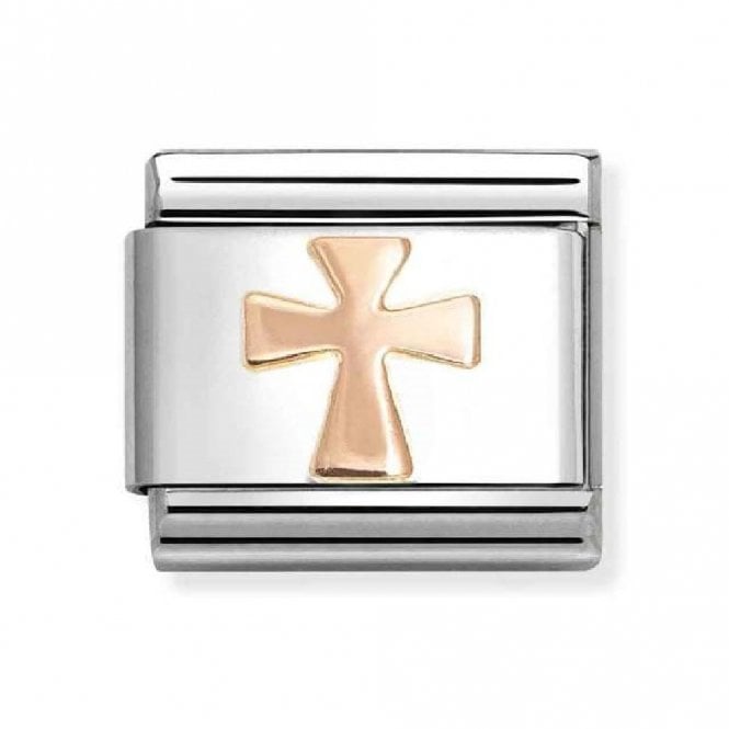 Nomination  Cross Rose Gold Charm