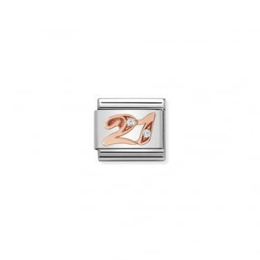 Nomination CZ 21 Rose Gold 