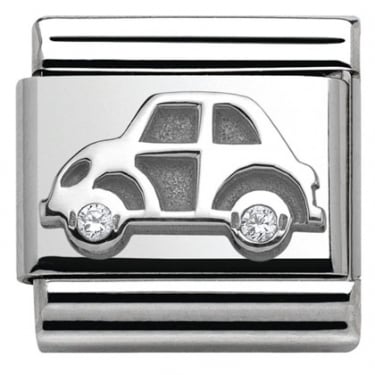 Nomination CZ Car Silver Shine