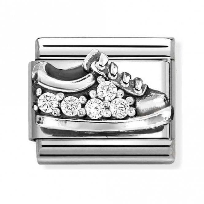 Nomination  CZ Trainer Silver Shine Charm
