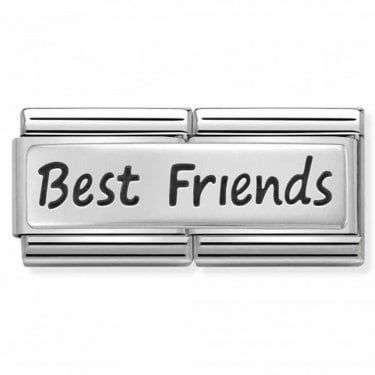 Nomination Double Best Friends Charm