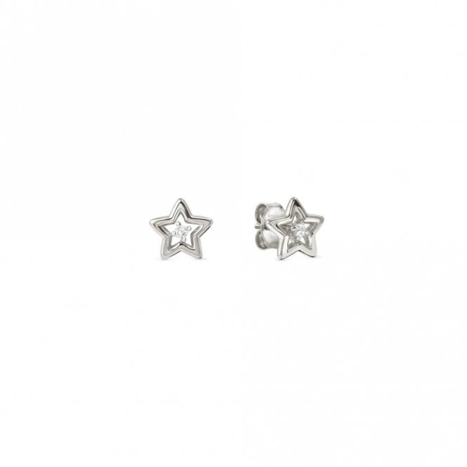 Nomination  Dreams Beats CZ Star Sterling Silver Stud Earrings