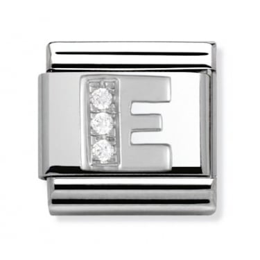 Nomination E Initial Silver Shine