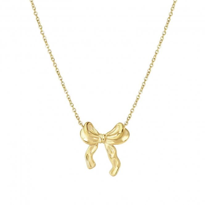 Nomination  Ecclettica Bow Gold Tone Necklace 2 x 2.4cm, 40-44cm