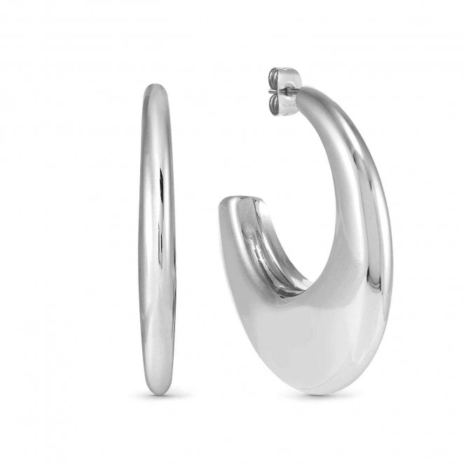 Nomination  Ecclettica Drop Hoop Medium Hoop Earrings 40mm