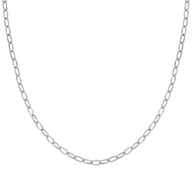 Nomination Ecclettica Long Chain T-Bar Necklace 0.6cm, 100cm